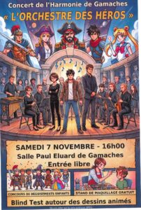 Lire la suite à propos de l’article CONCERT DE L&rsquo;HARMONIE DE GAMACHES